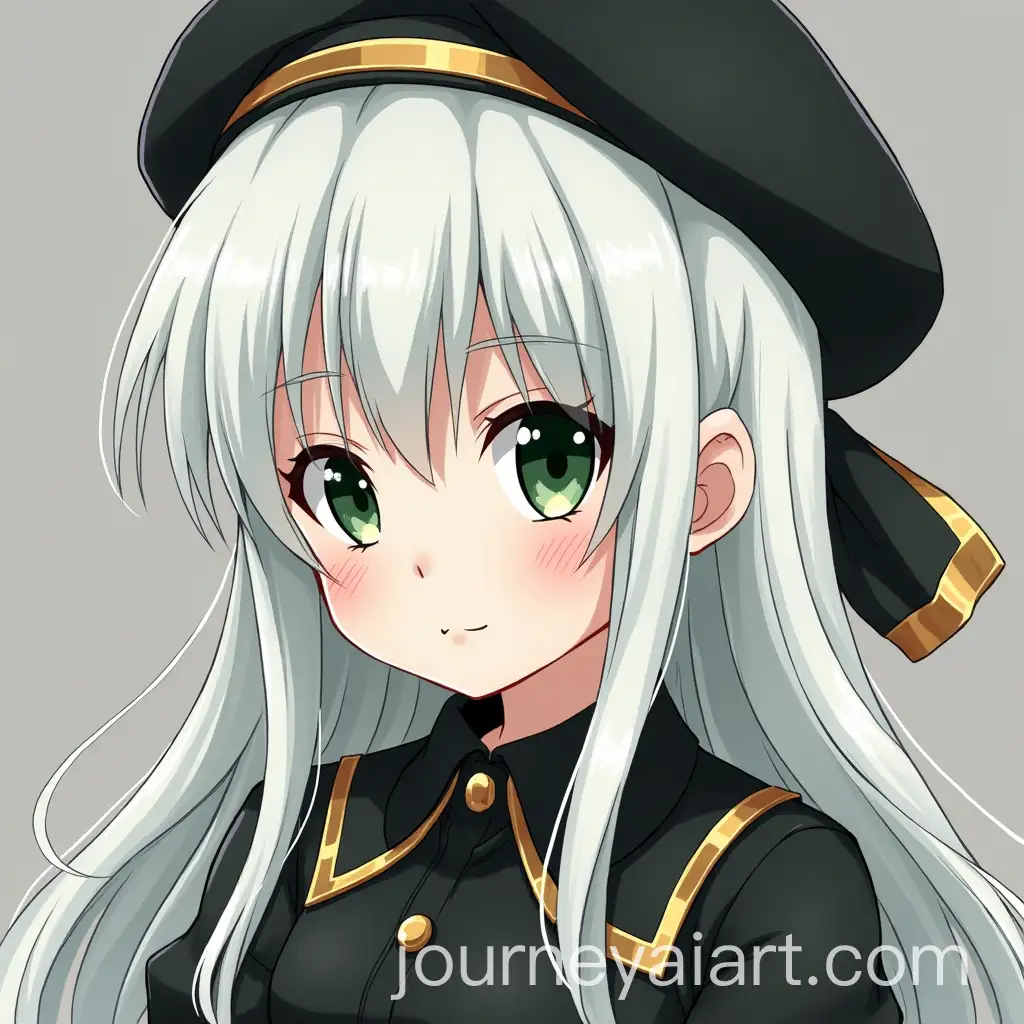 Anime-Girl-with-White-Hair-and-Cold-Expression-in-Black-Outfit