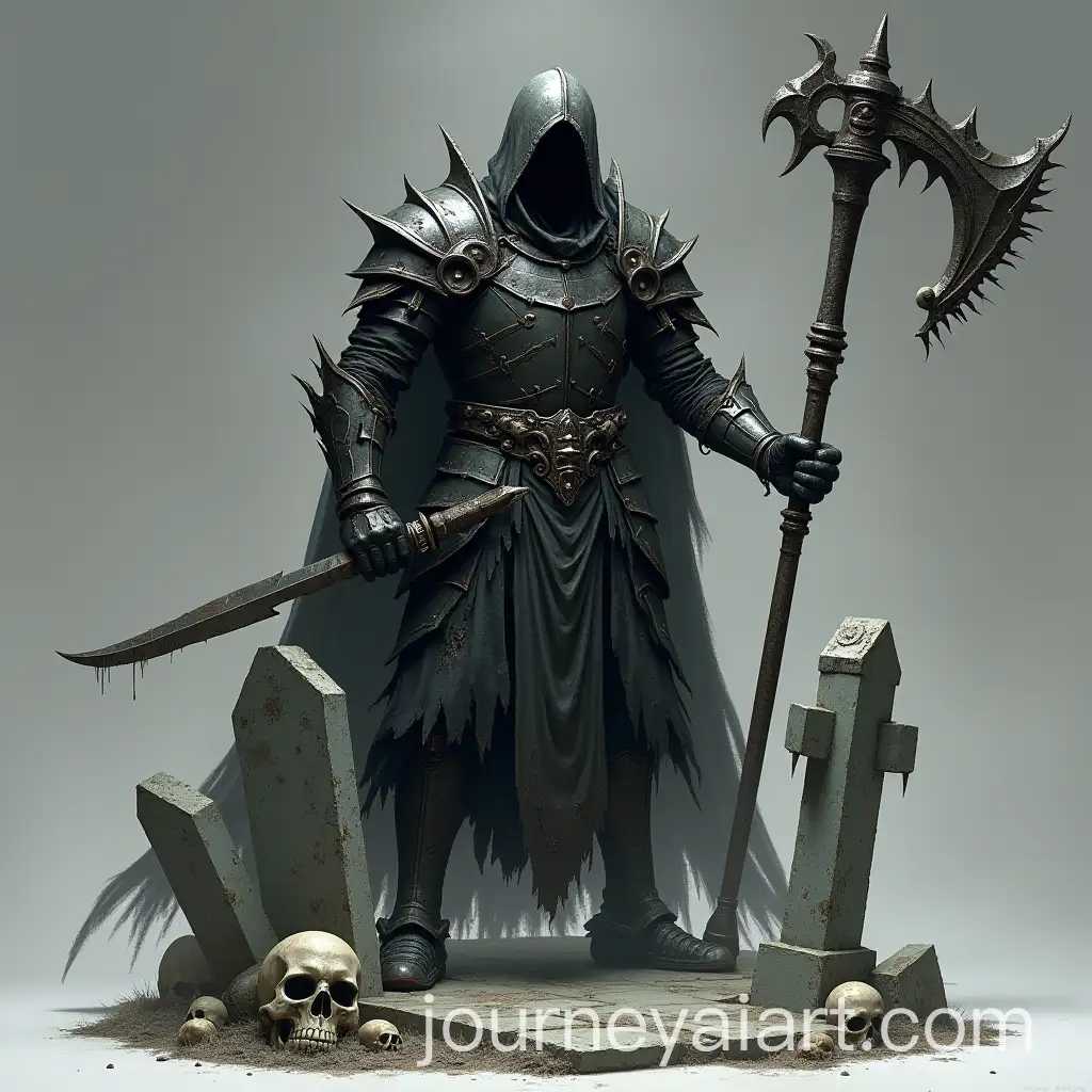 Ominous-BattleScarred-Knight-in-Gothic-Ruins