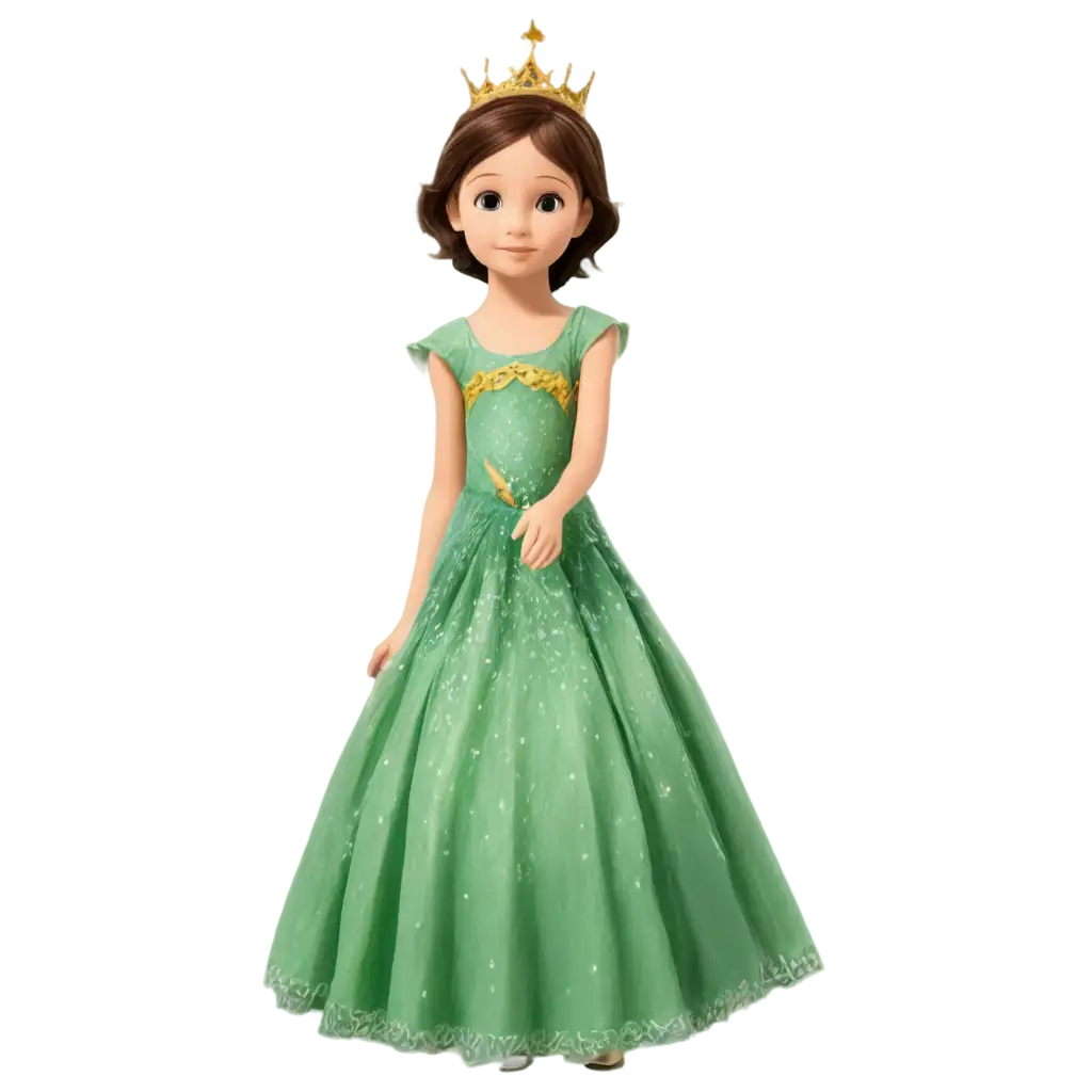 Cartoon-Princess-Dress-PNG-Image-for-Creative-Projects