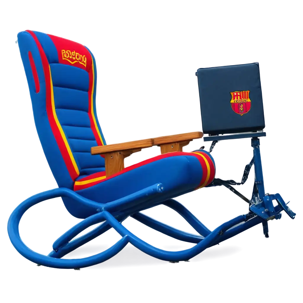 PNG-Image-of-Ronaldinho-Climbing-a-Blaugrana-Chair-in-the-Middle-of-a-Soccer-Field