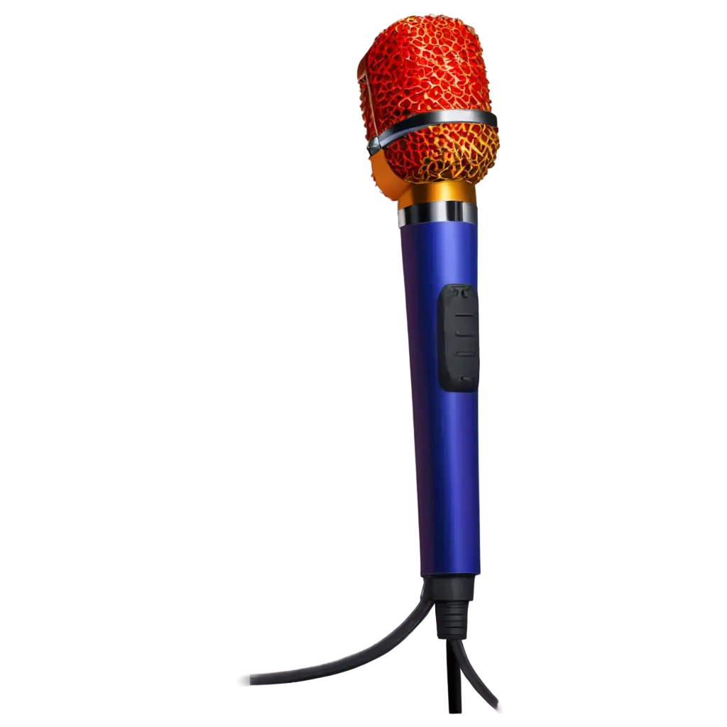 Vibrant-Karaoke-Microphone-PNG-Colorful-and-Clear-Image-for-Diverse-Applications