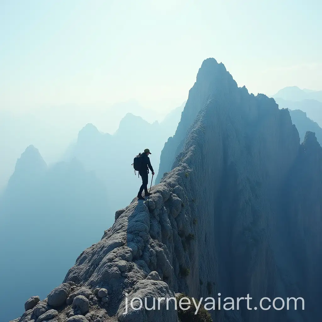 Mountain-Climber-Reaching-the-Peak-of-a-Majestic-Summit