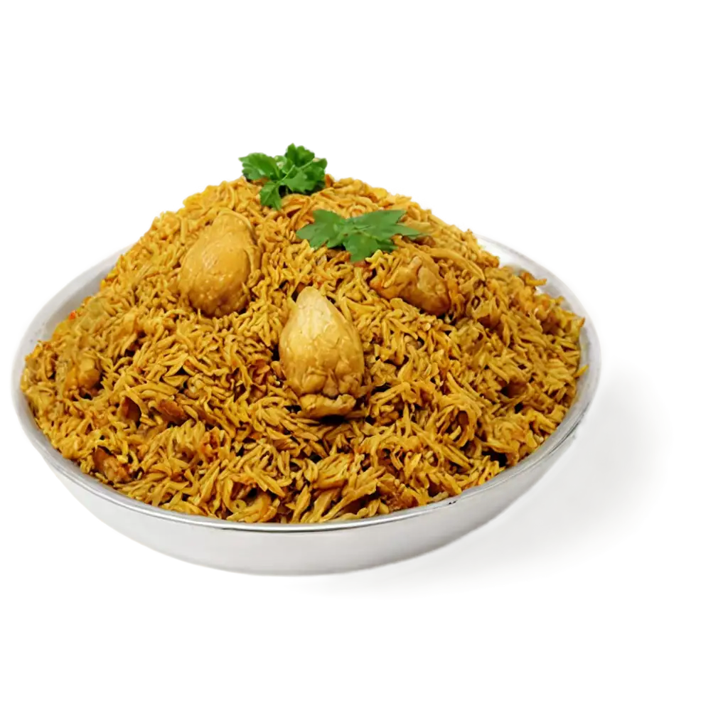 DelPNG-Image-Usage-Scenariosicious-Chicken-Biryani-PNG-Image-for-Culinary-Design-Digital-Content-Creation