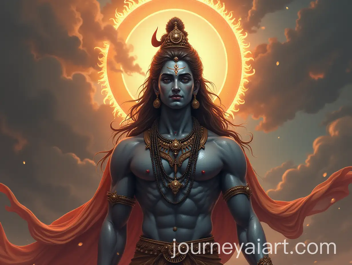 Lord-Shiva-in-Majestic-Pose-with-Sacred-Elements