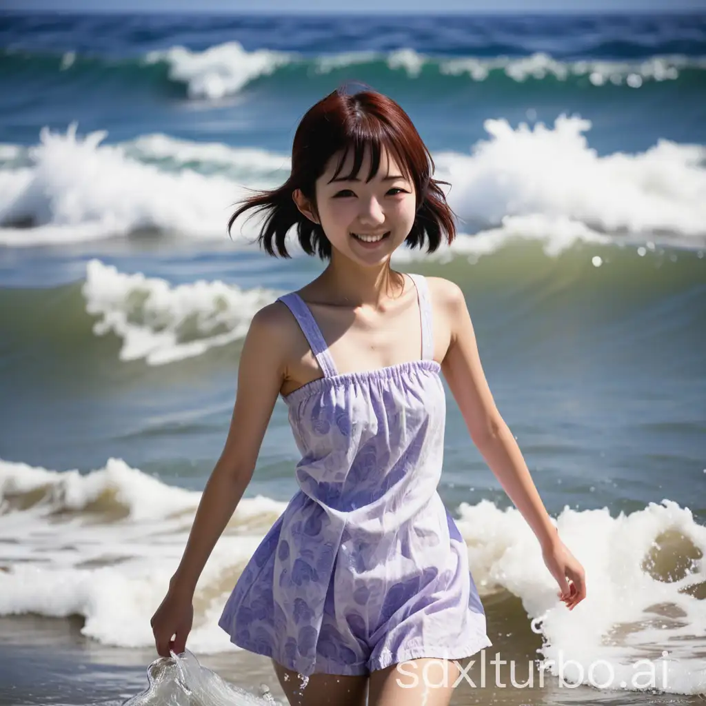 Japanese-Teen-Reveling-in-the-Oceans-Embrace