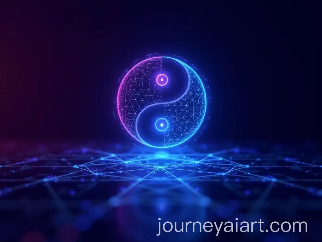 Glowing-Yin-Yang-Symbol-Representing-Technology-in-a-Digital-World