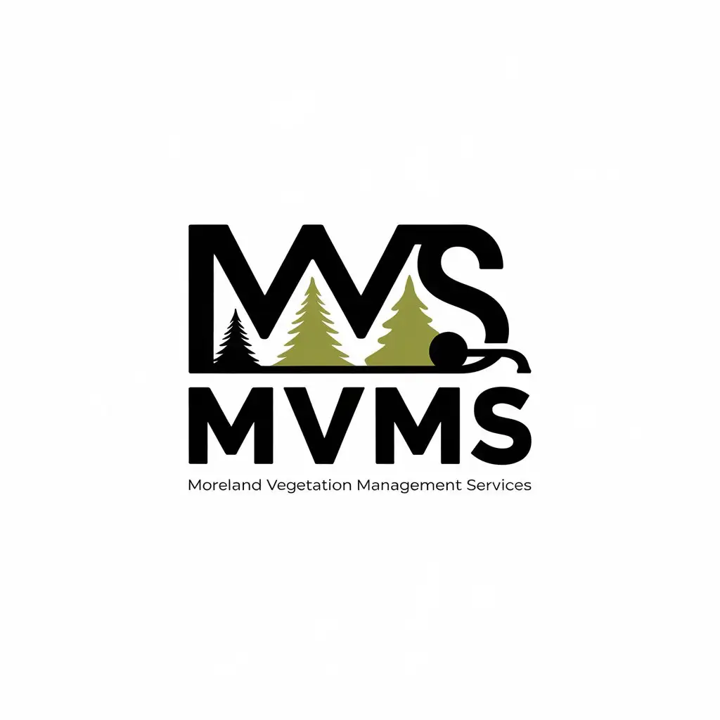 LOGO Design for MVMS Elegant Black Gold with PosiTrack Forestry Mulcher Element