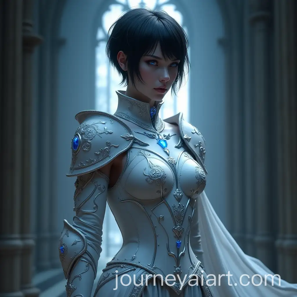 FAI-Image-Prompt-Expansionierce-Warrior-Woman-in-Moonlit-Cathedral-with-Intricate-White-Armor-and-Sapphire-Accents