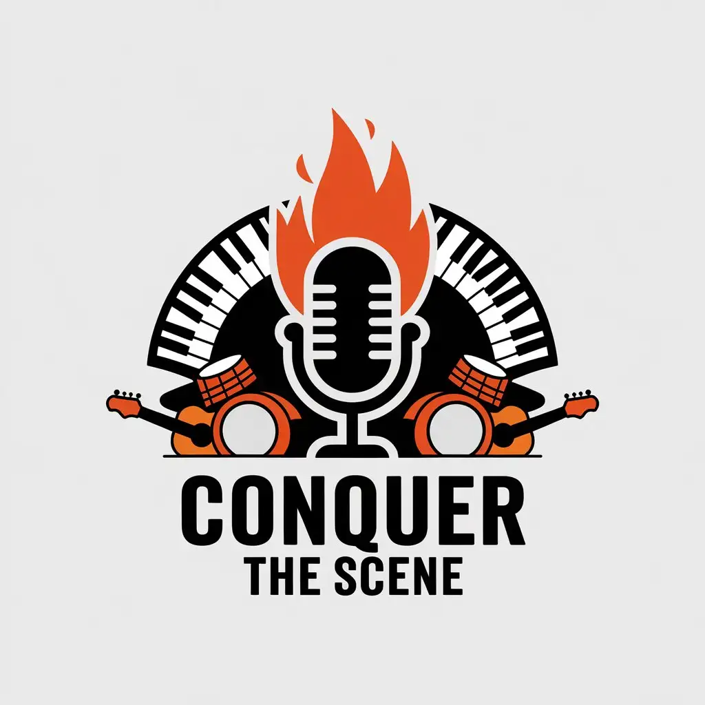 LOGO-Design-for-Conquer-the-Scene-Microphone-Symbol-with-Dynamic-and-Clear-Background