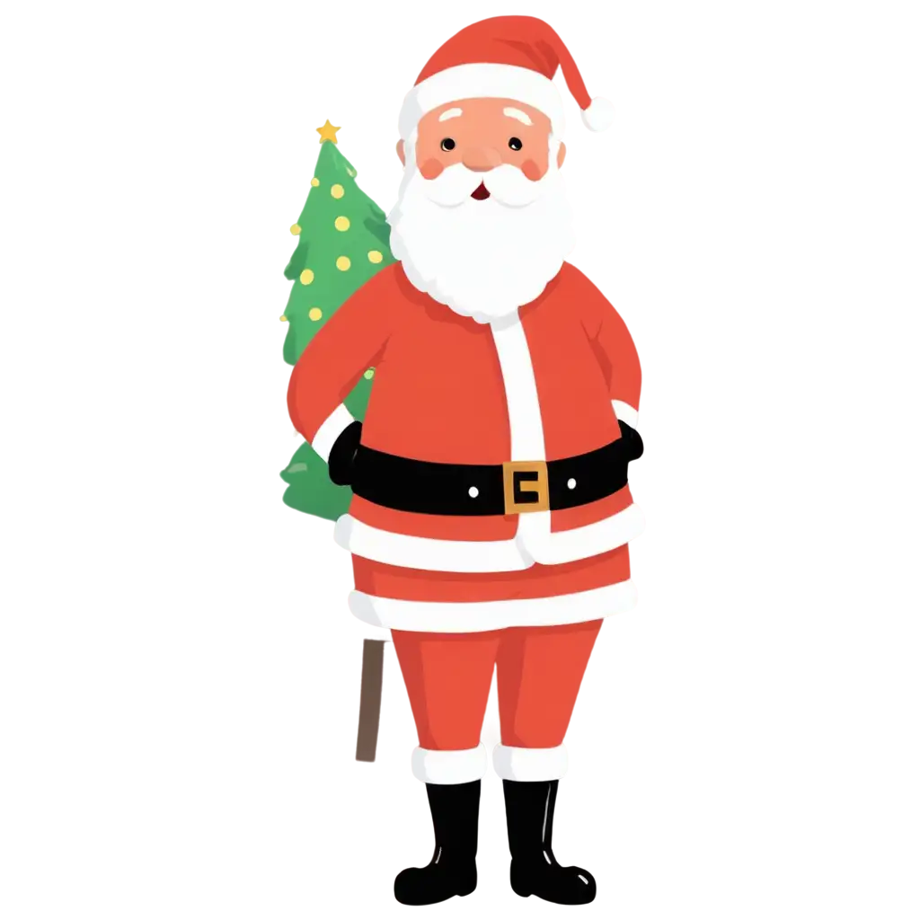 Merry-Christmas-Santa-Claus-Free-PNG-Vector-for-Holiday-Designs-and-Graphics