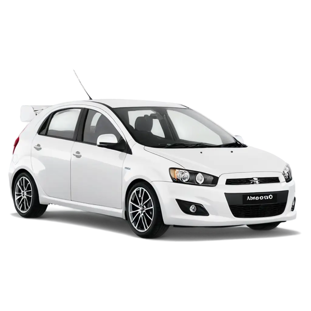 Aveo-Sonic-White-Racing-PNG-Image-for-HighQuality-Design-and-Marketing