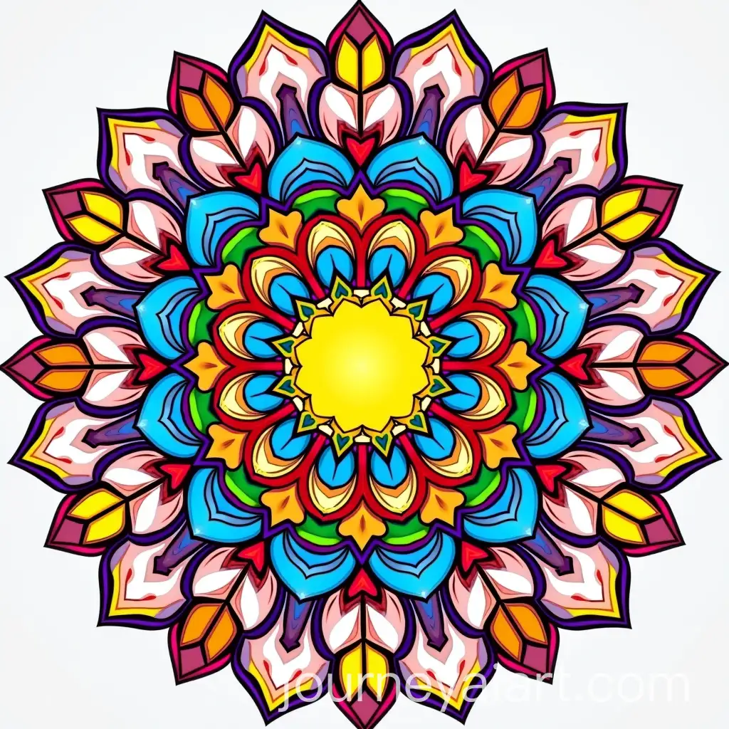 Vibrant-Mandala-Coloring-Book-Cover-for-Kids-with-Fun-and-Engaging-Designs