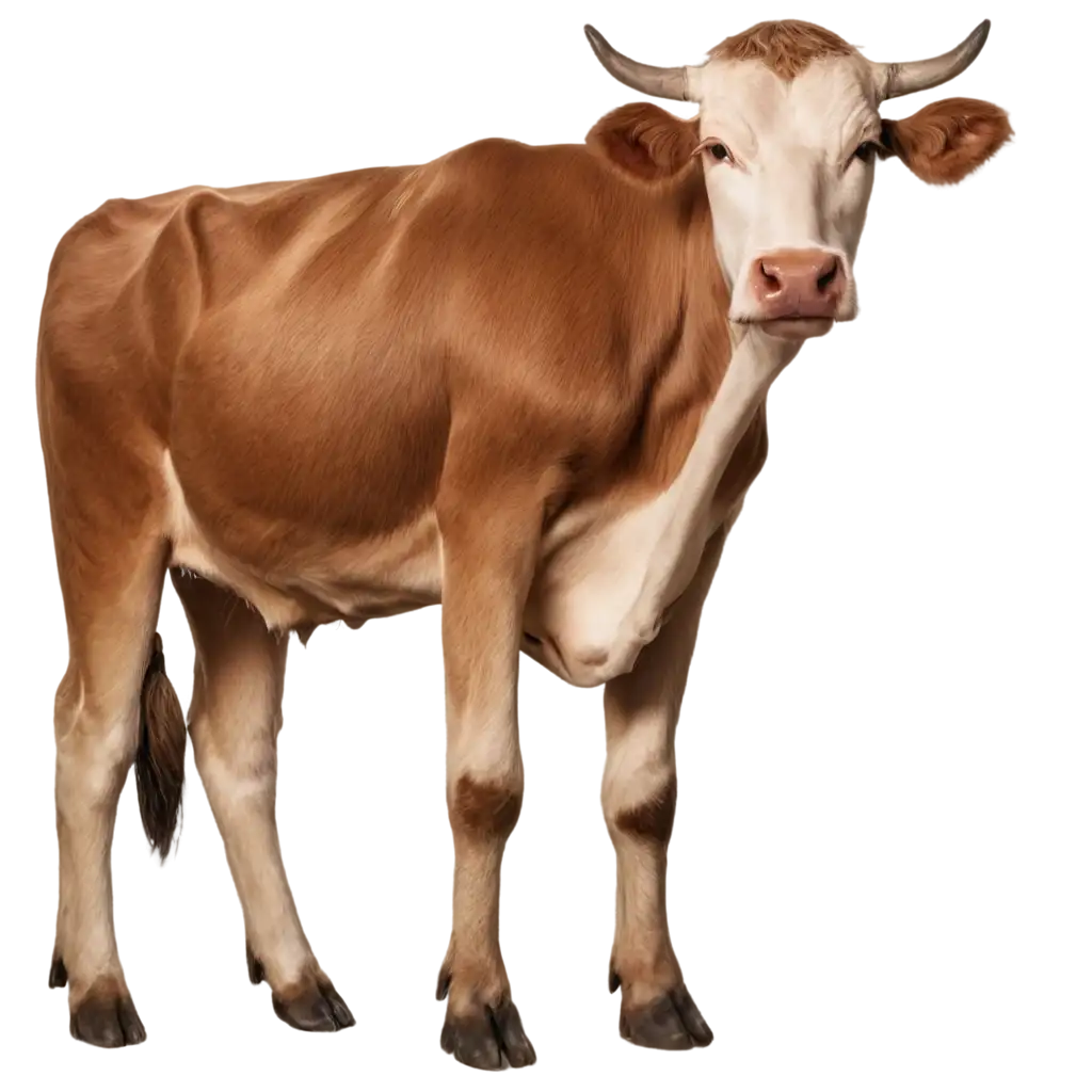 HighQuality-PNG-Image-of-a-Front-Look-Indian-Breed-Cow-for-Diverse-Applications