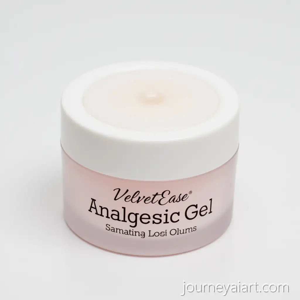 VelvetEase-Analgesic-Gel-in-Modern-Round-Cylinder-Packaging