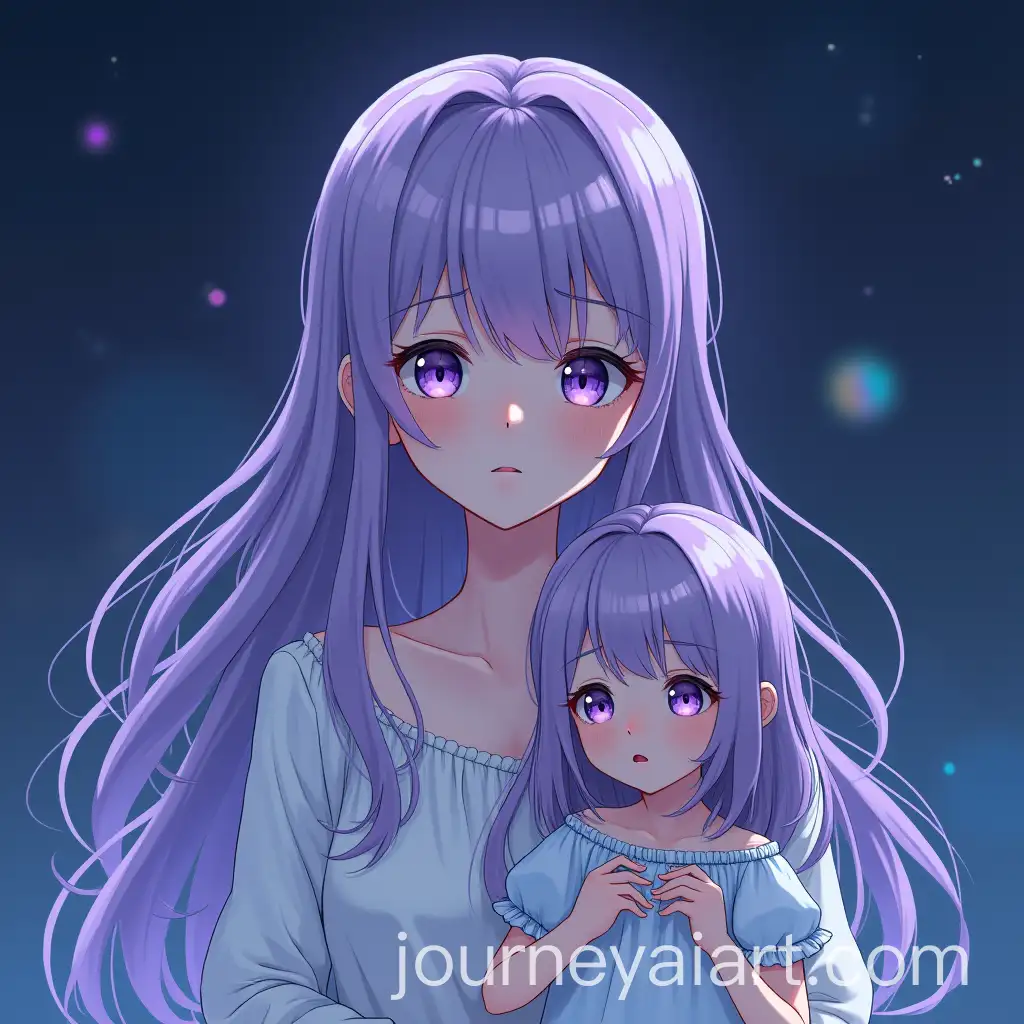 AI-Image-Prompt-ExpansionSad-Anime-Girl-Holding-Her-Sister-in-a-SciFi-Dystopian-World