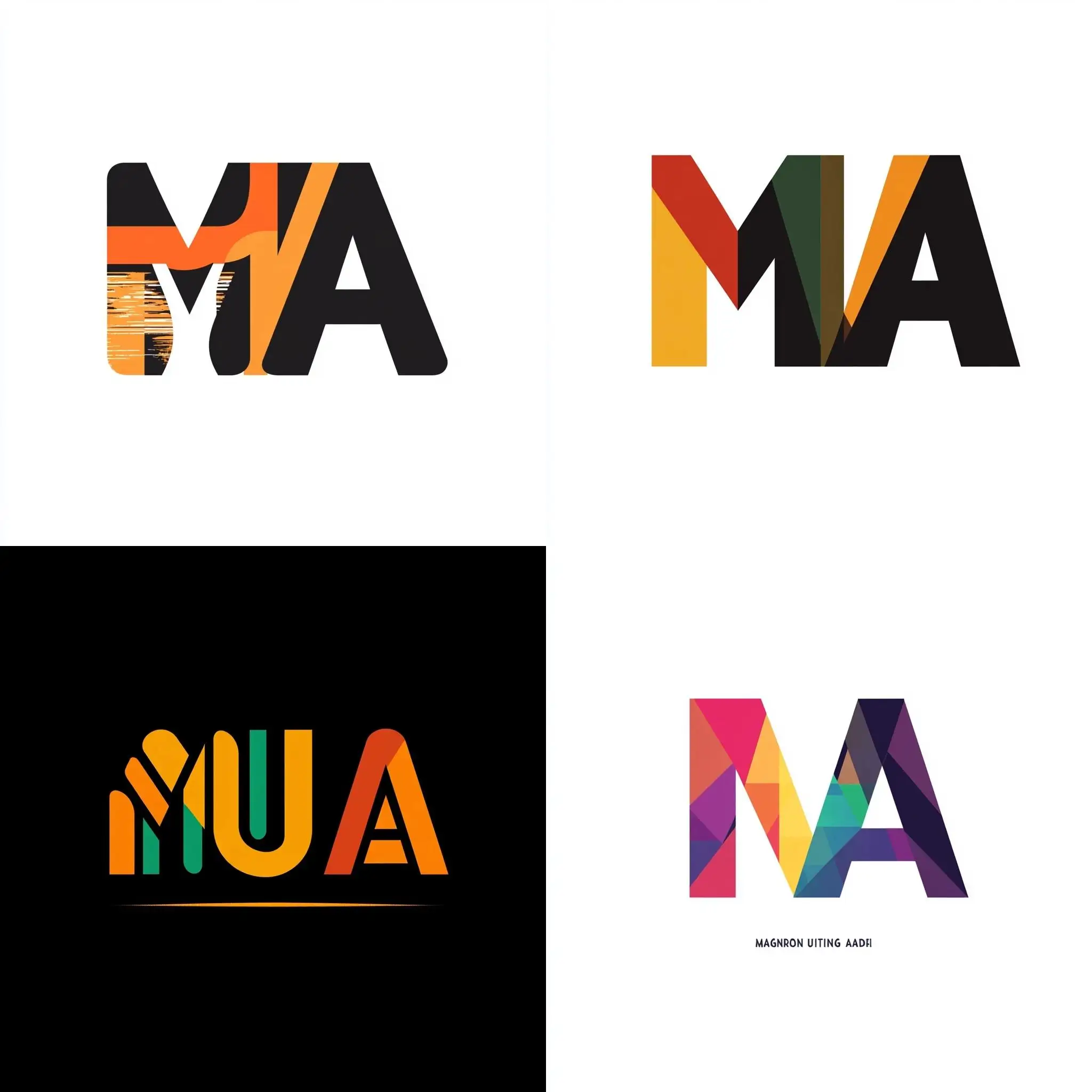 Vibrant-University-Logo-Design-with-MUA-Letters-and-Color-Scheme