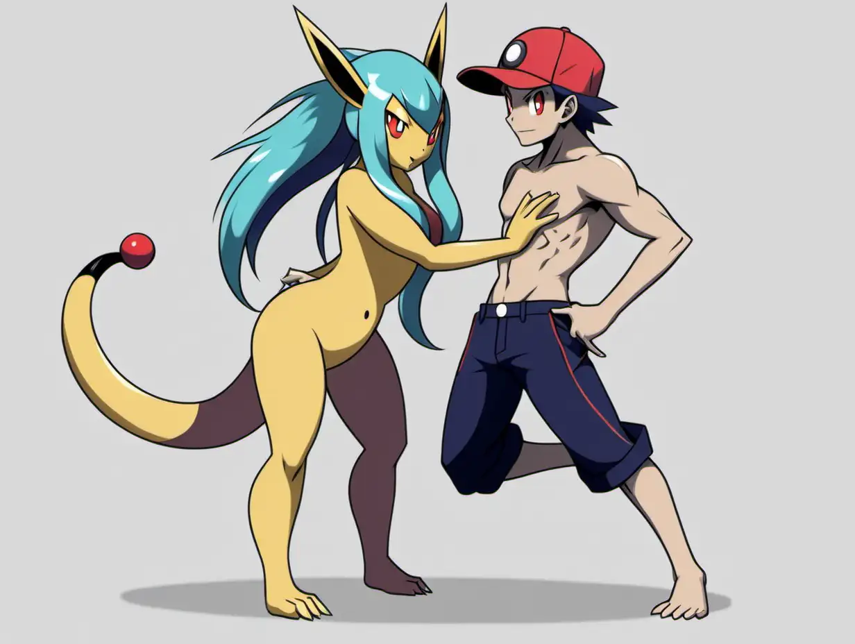 Pokemon-Characters-in-Human-Form-Posing-in-Sensual-Poses