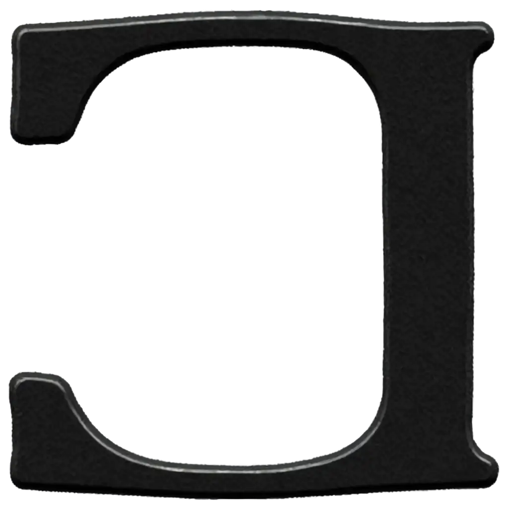 PNG-Image-of-Letter-J-Painted-in-Black-HighQuality-and-Versatile-Design-Element