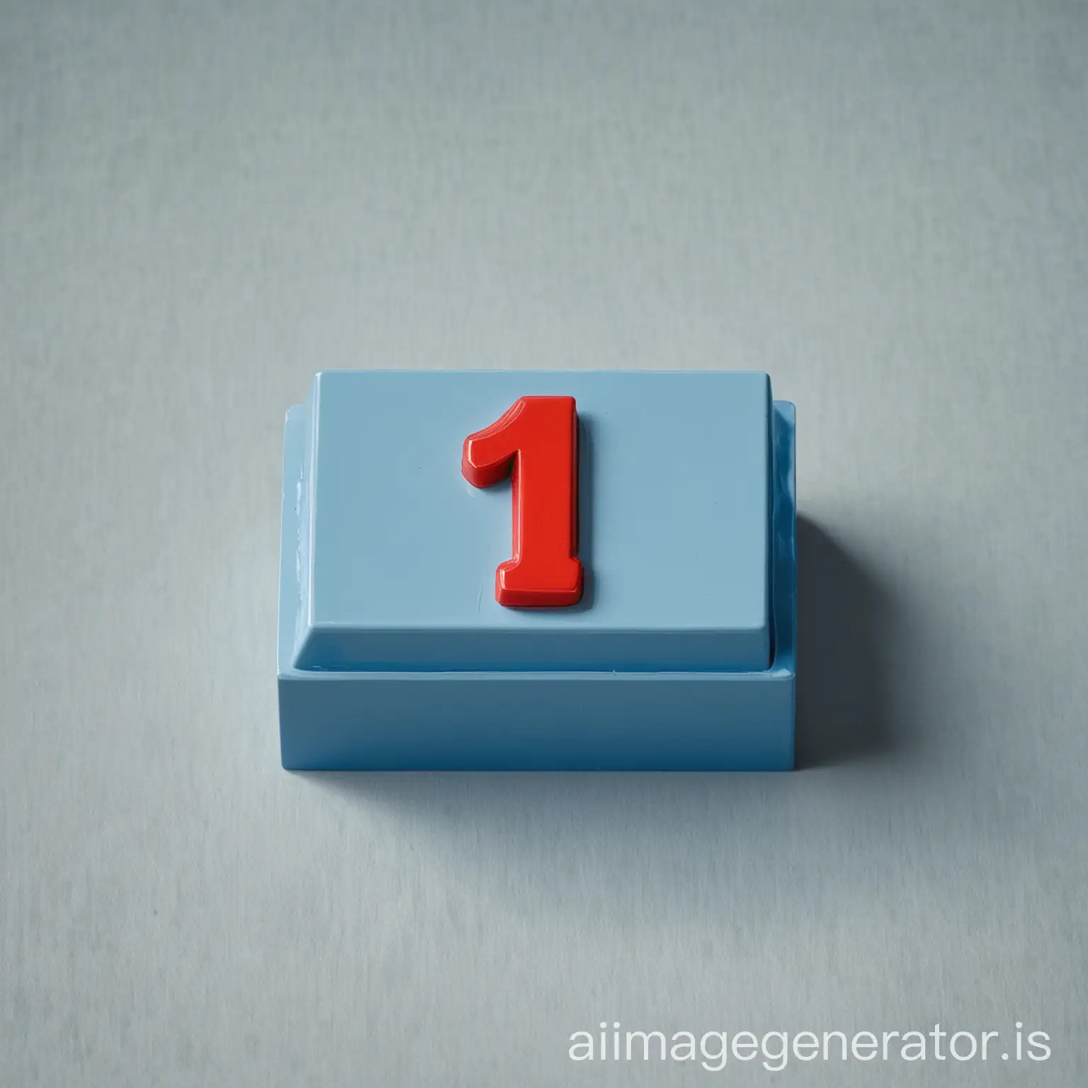 Blue-Toy-Brick-with-Number-1