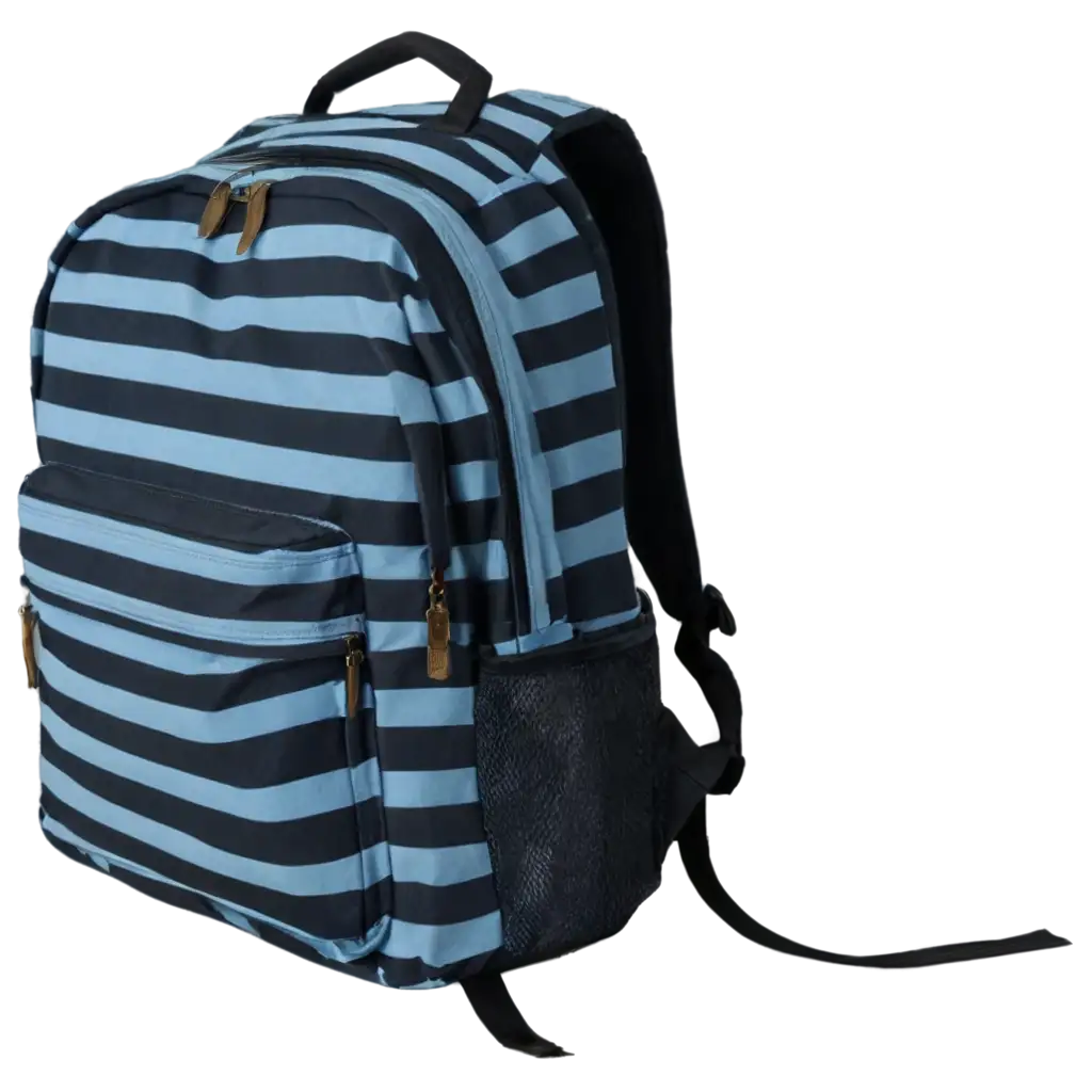 Striped-Backpack-PNG-Image-HighQuality-Transparent-Backpack-Clipart-for-Digital-Use