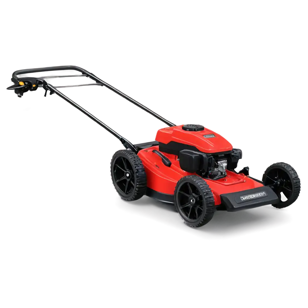 Red-Lawn-Mower-PNG-Image-for-HighQuality-Visuals-and-Design-Applications