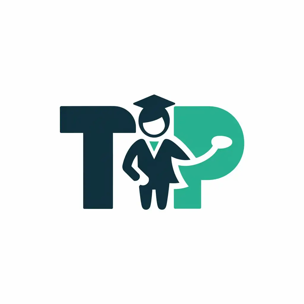 LOGO Design for TIP Teacher Education Theme with Moderate Symbolism and Clear Background