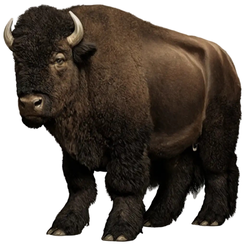 HighQuality-Buffalo-PNG-Image-for-Versatile-Digital-Use