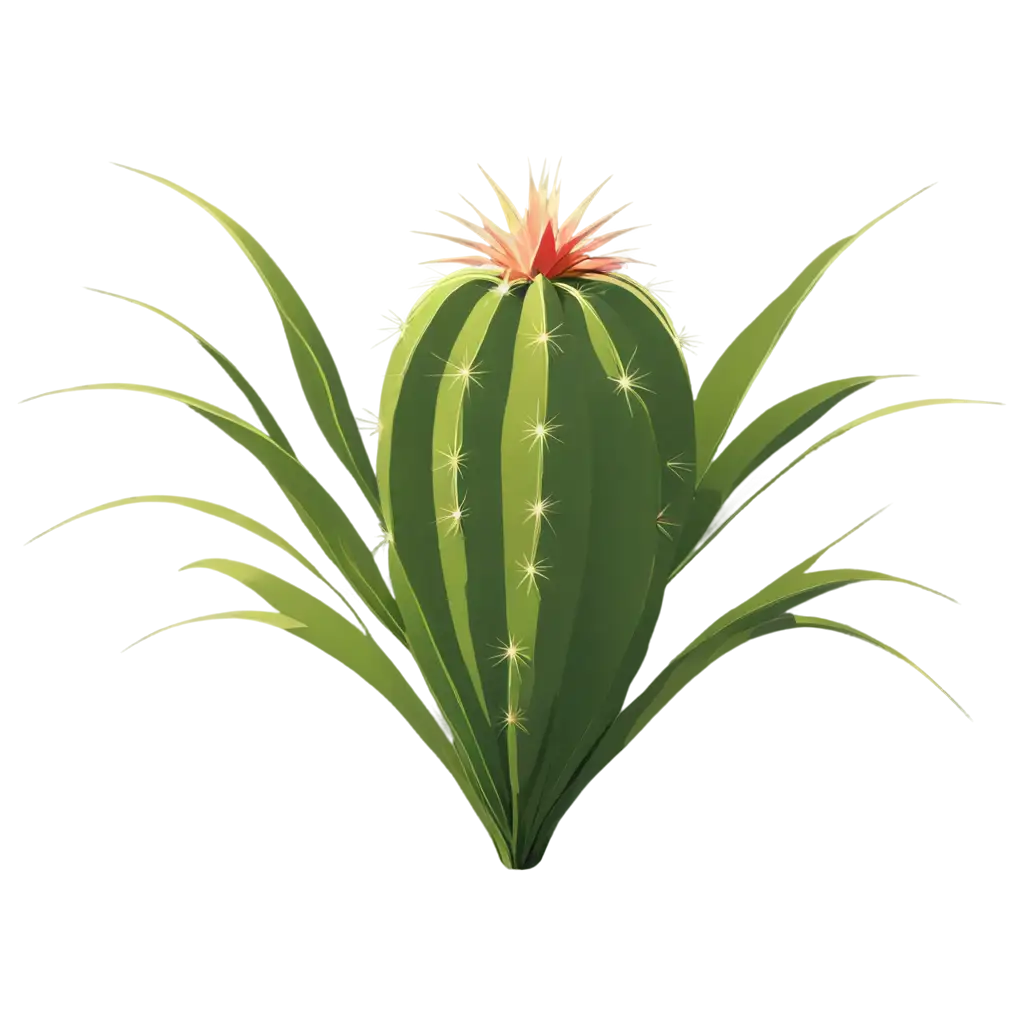 Minimalist-Cactus-PNG-Image-for-Creative-and-Modern-Design-Projects