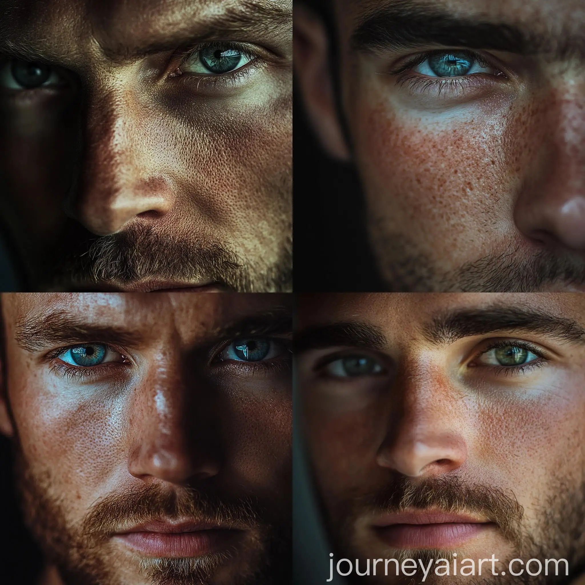Realistic-Portrait-of-an-Introverted-Man