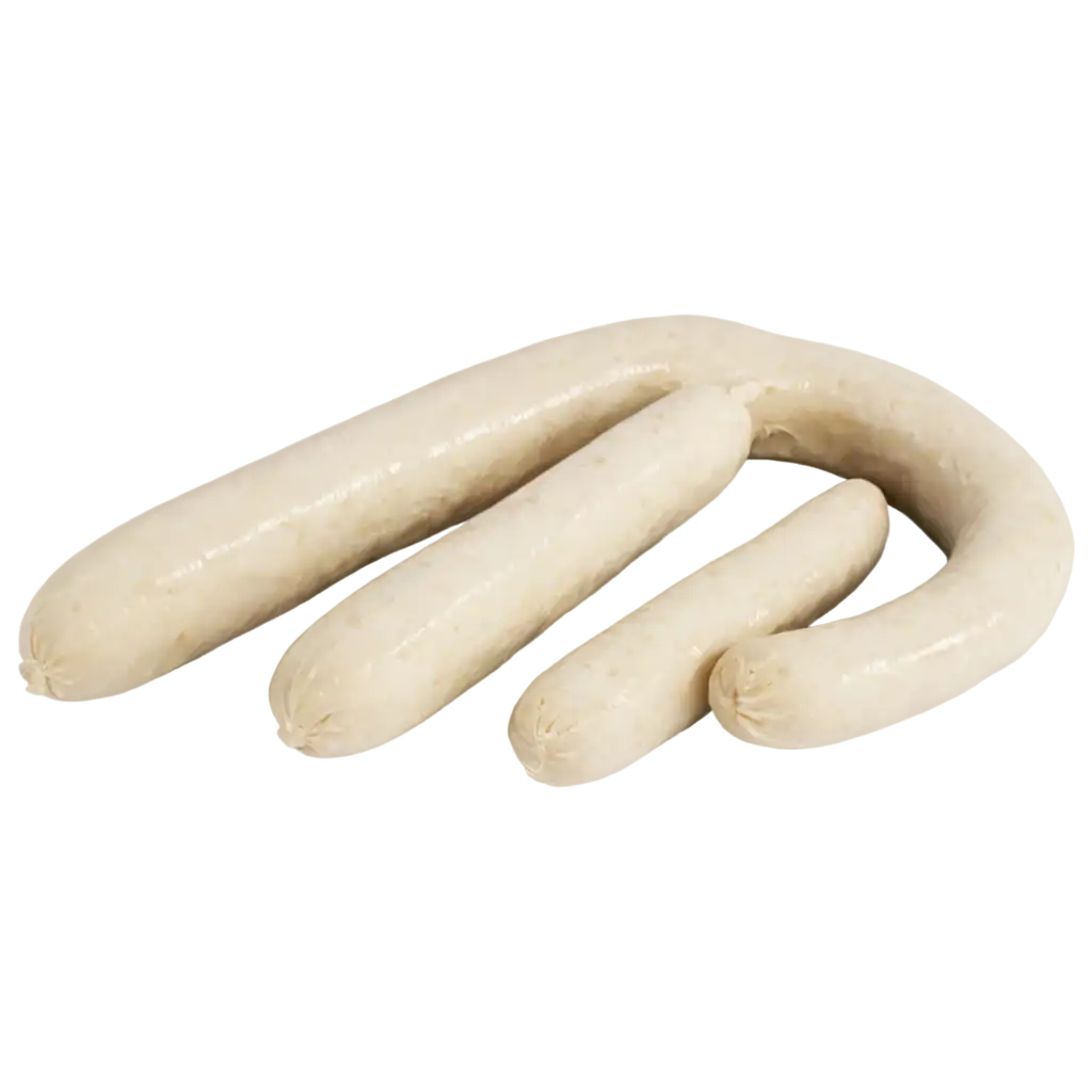 HighQuality-White-Sausage-PNG-Image-for-Versatile-Usage