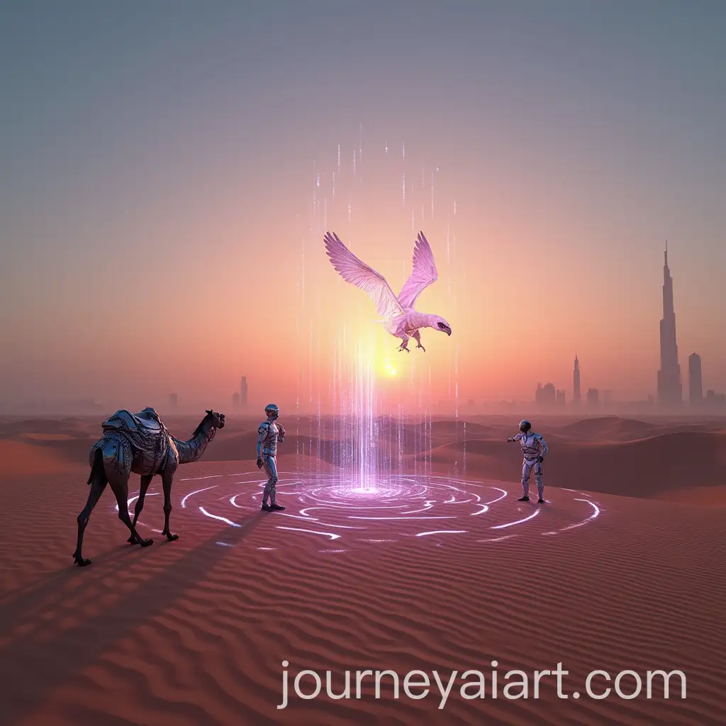 Emirati-Desert-Meets-Futuristic-AI-Fusion-of-Tradition-and-Technology