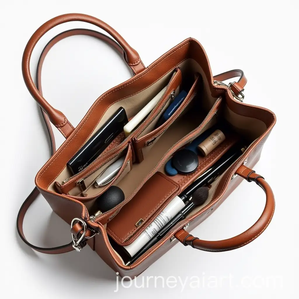 Womens-Handbag-with-Organizer-SystemAI-Image-Prompt-Expansion-and-Wide-Long-Straps