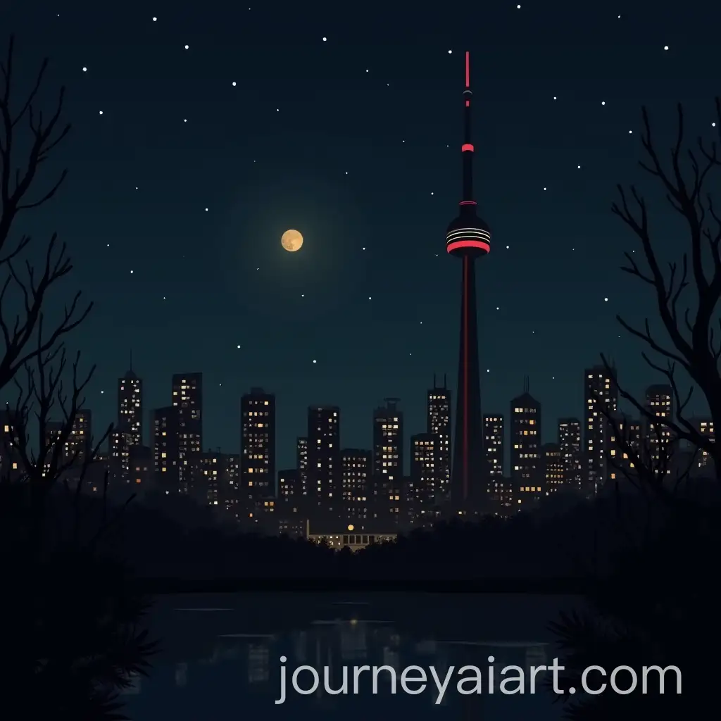 Dark-and-Sad-Animated-Toronto-Skyline-with-a-Crowded-Aesthetic