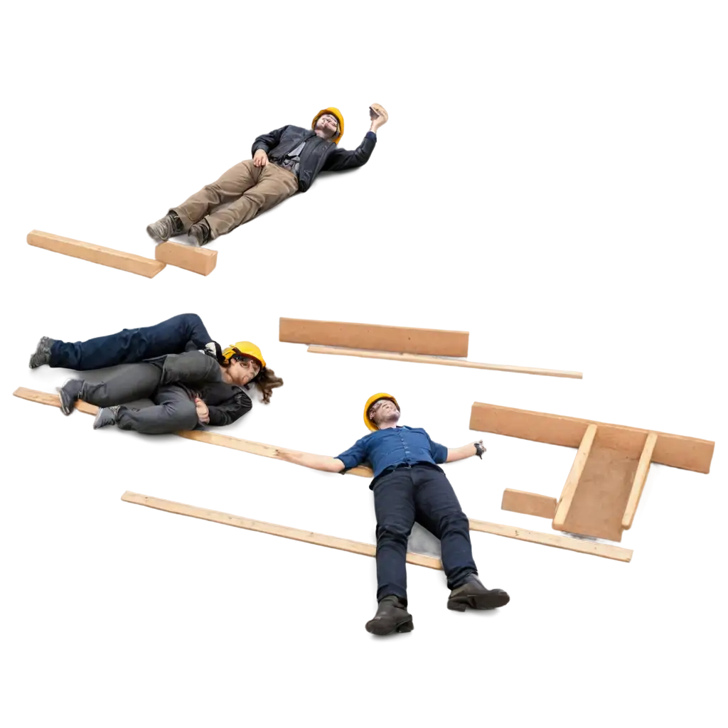 People-Lying-Down-on-Construction-Work-PNG-Image-HighQuality-Visual-Representation