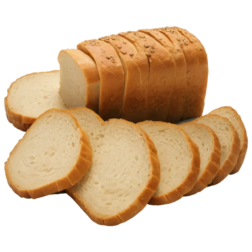 HighQuality-PNG-Image-of-Bread-Slices-on-Table-Enhance-Your-Visual-Content-with-Clarity