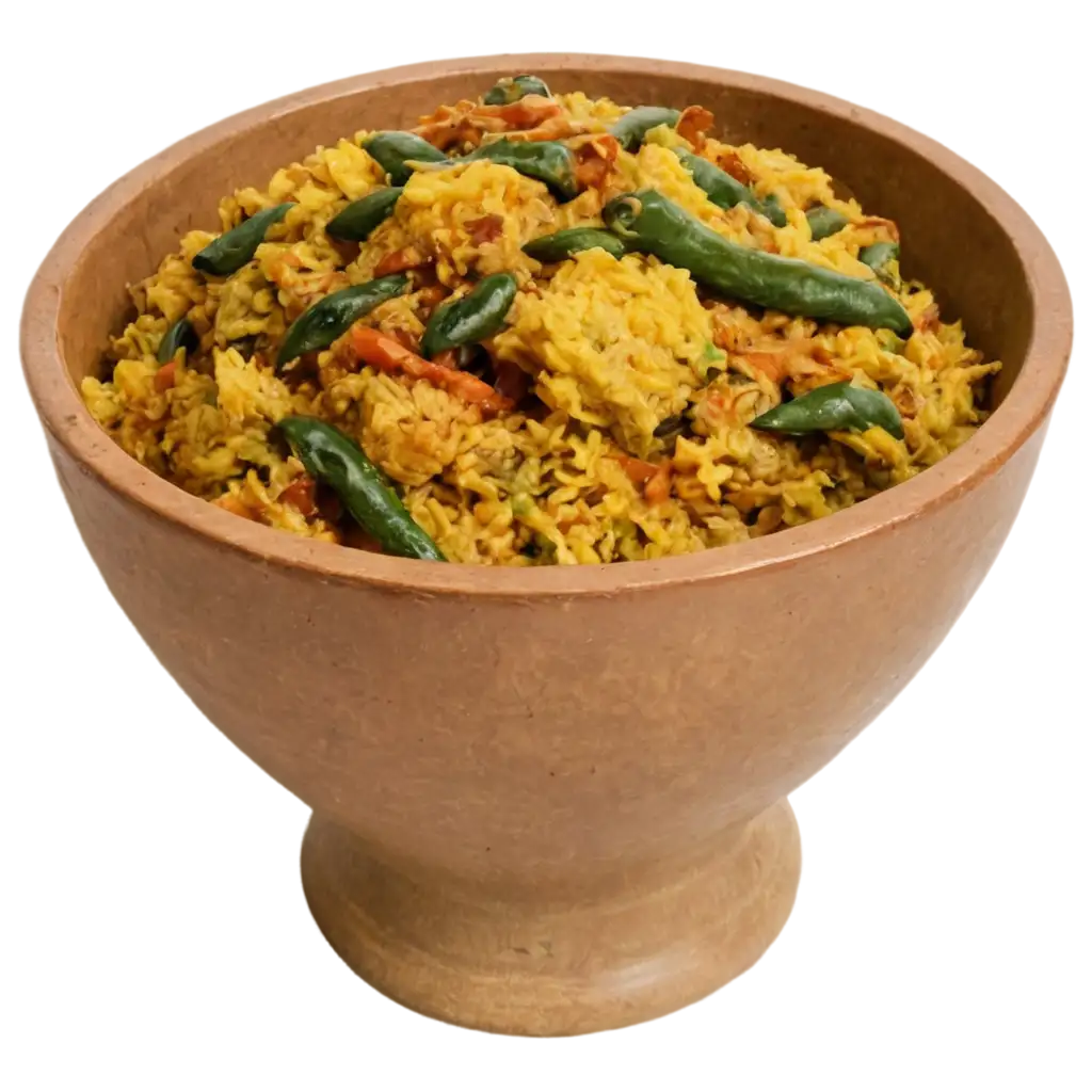 Kappa-Biriyani-PNG-Image-Authentic-South-Indian-Dish-in-a-Clay-Bowl