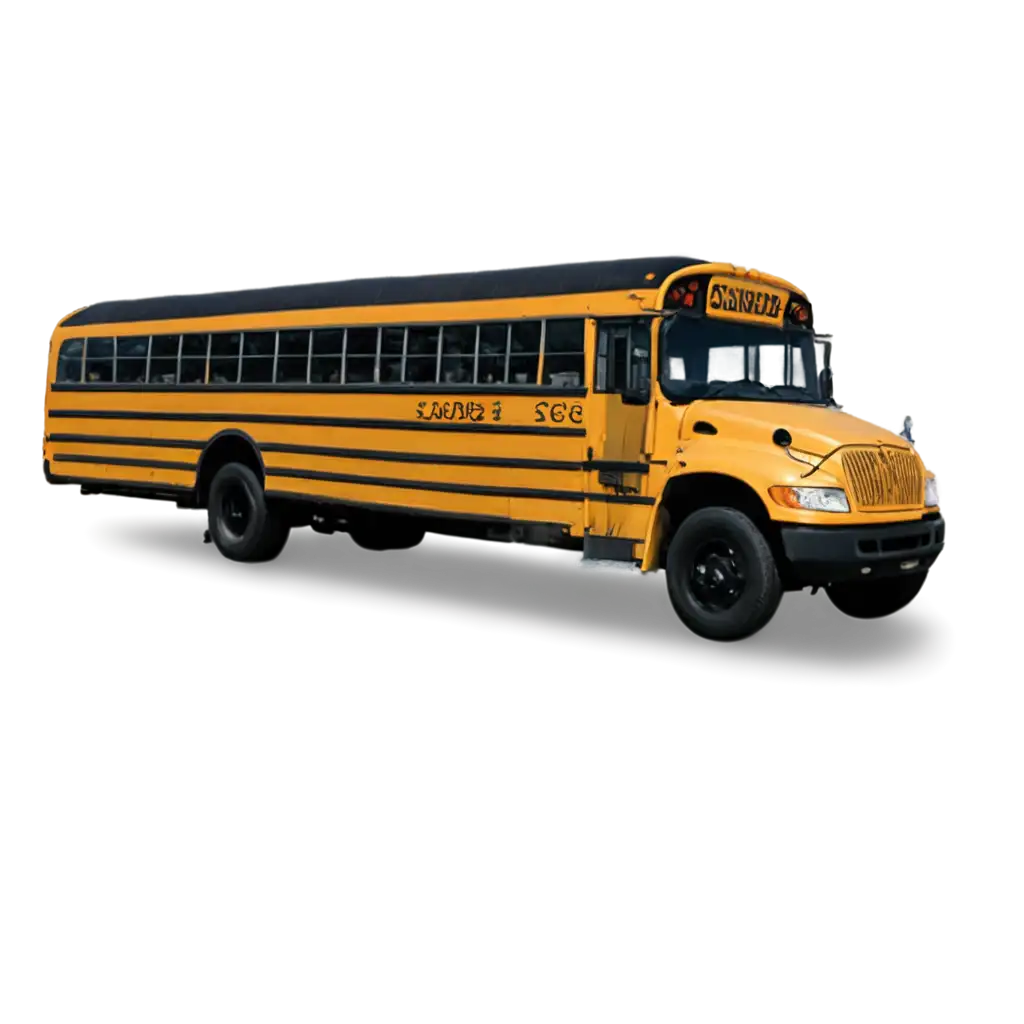 School-Bus-PNG-Image-HighQuality-Transparent-Image-for-Versatile-Use