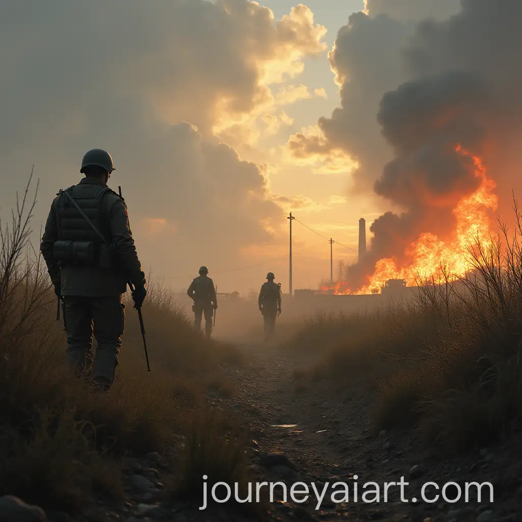 Intense-Battlefield-Scene-with-Dramatic-Background