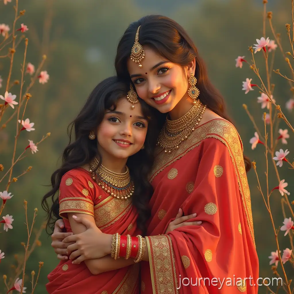 Indian-Girls-and-Boys-in-Traditional-and-Modern-Attire-in-Vibrant-Settings