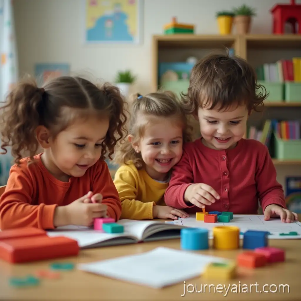 Happy-Children-Playing-with-Educational-Toys-in-a-Classroom