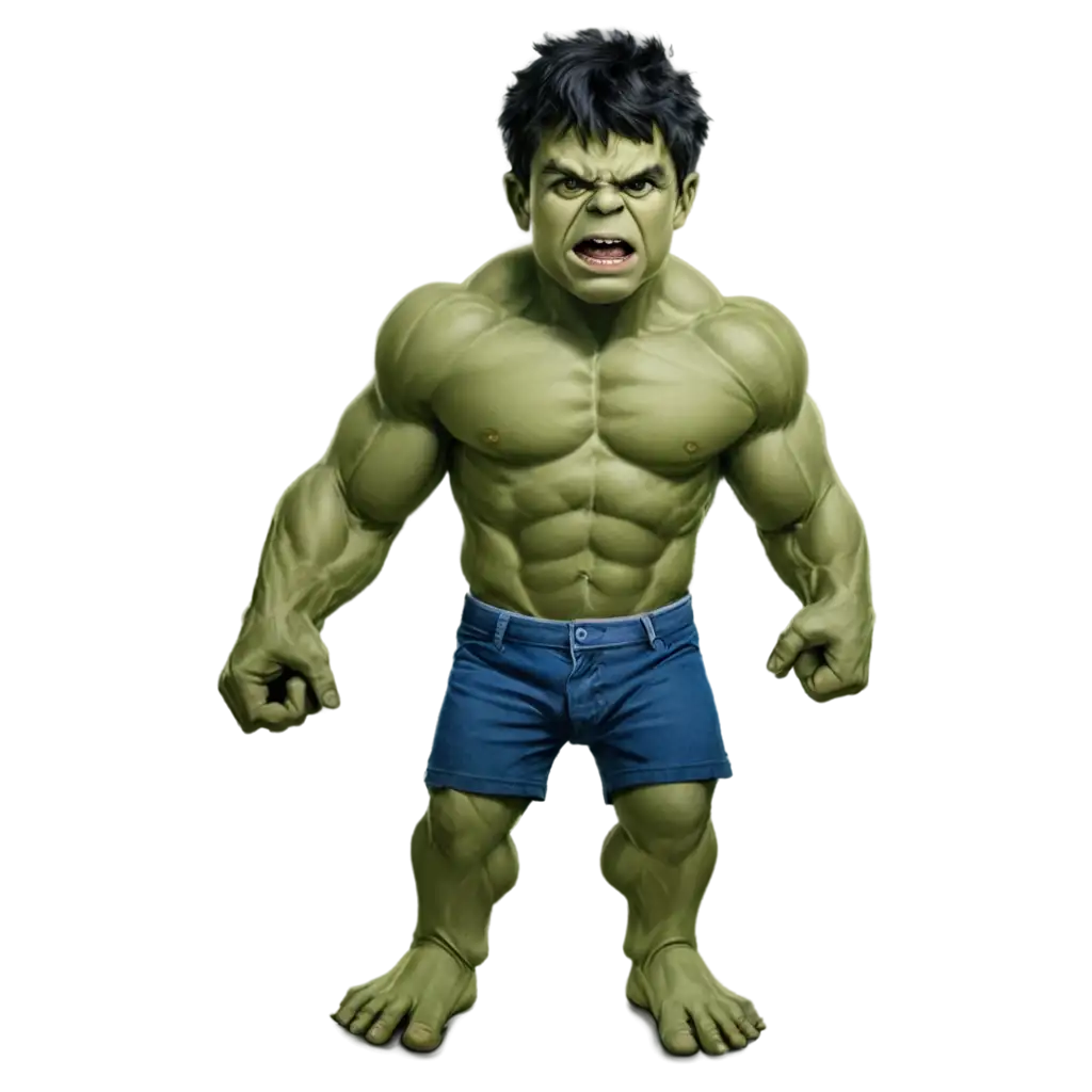 PNG-Image-of-Skinny-and-Undernourished-Hulk-with-Anemia-and-Panic-Holding-a-Plate-Named-Gabriel