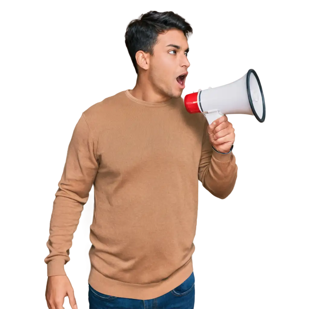 Powerful-PNG-Image-Man-Speaking-on-Megaphone