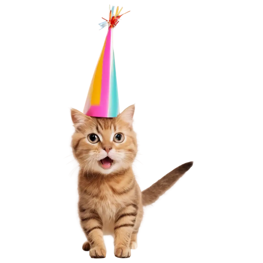 Cat-Going-Party-PNG-Image-Fun-and-Playful-Artwork-in-HighQuality-Format