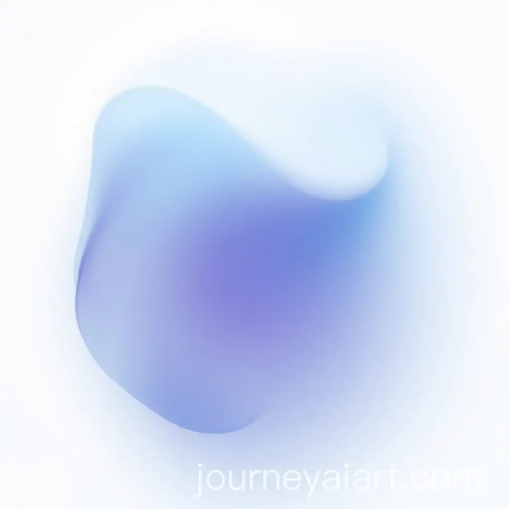 Abstract-Minimalist-Artwork-Smooth-Blue-to-Violet-Gradient-on-White-Background