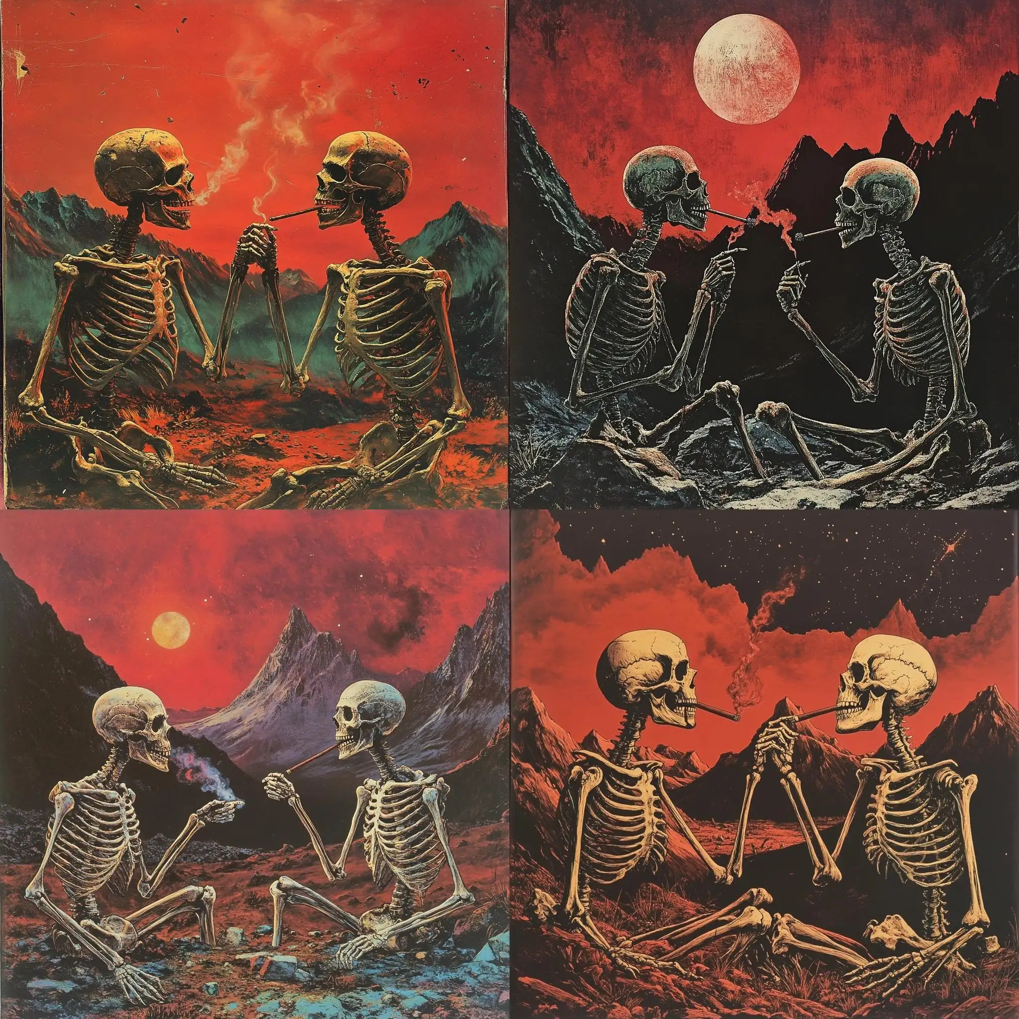 1970s-Dark-Fantasy-Book-Cover-with-Skeletons-Smoking-in-a-Battle-Aftermath