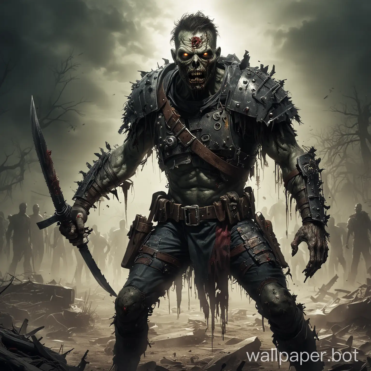 Zombie-Warrior-in-Apocalyptic-Ruins