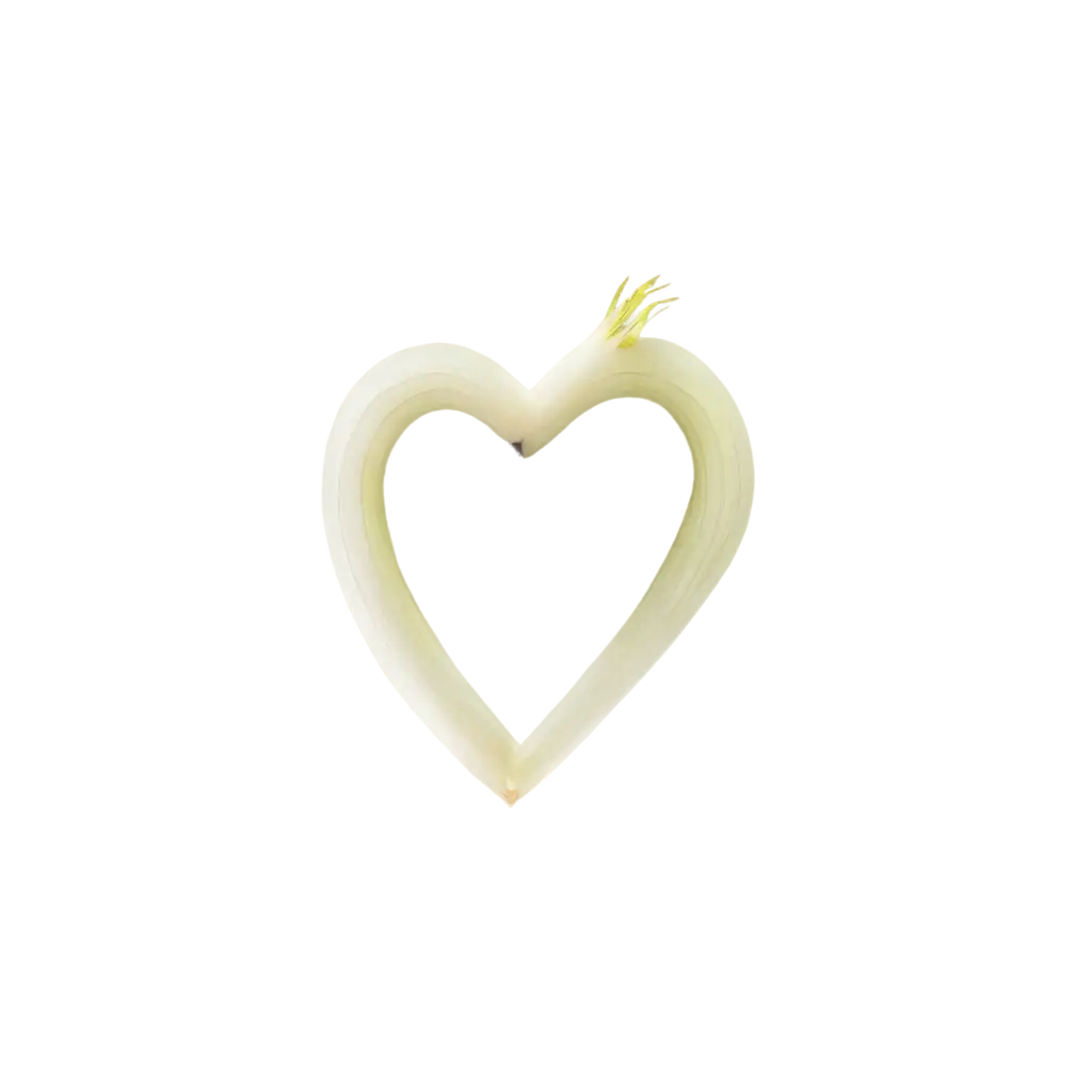 Onion-in-the-Shape-of-a-Heart-PNG-Unique-and-Creative-Food-Art-Image-for-Various-Uses