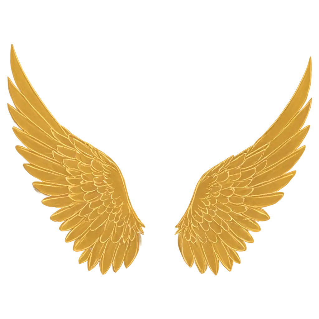 Golden-Wings-PNG-Logo-Elevate-Your-Brand-with-Stunning-Clarity