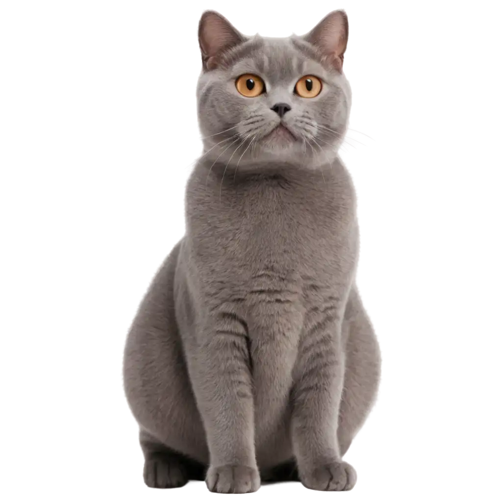 PNG-Image-Usage-ScenariosBritish-Shorthair-PNG-Image-HighQuality-Transparent-Artwork-for-Cat-Lovers-and-Designers