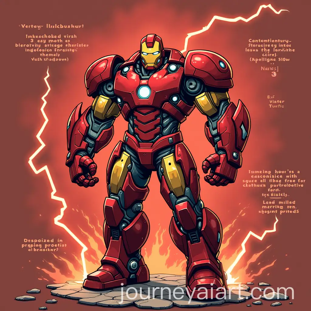 DetailedAI-Image-Prompt-Expansion-Infographic-of-Red-Hulkbusters-Regenerative-Abilities-and-Nano-Lightning-Refocuser